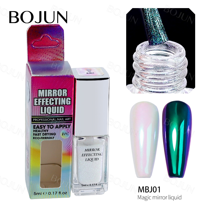 BOJUN MBJ01 | Aurora Effect Liquid Chrome Powder 5ml